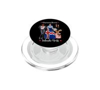 American Grown Icelandic Roots Black Womens African PopSockets PopGrip for MagSafe