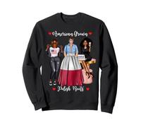American Grown Polish Roots Black Womens African Sweatshirt