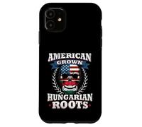 American Grown Shirt American Grown Hungarian Roots Hungary Case for iPhone 11