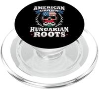 American Grown Shirt American Grown Hungarian Roots Hungary PopSockets PopGrip for MagSafe
