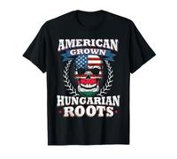 American Grown Shirt American Grown Hungarian Roots Hungary T-Shirt