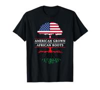 American Grown with African Roots - Pan Africa T-Shirt