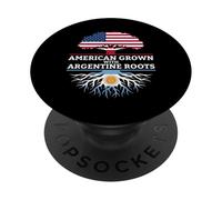 American Grown With Argentine Roots Heritage PopSockets Adhesive PopGrip