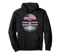 American Grown With Argentine Roots Heritage Pullover Hoodie