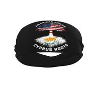 American Grown With Cyprus Roots Cyprus Flag Unisex Sweat Bands Non-Slip Headband Elastic Head Bands For Outdoor Activities Running Basketball Gym