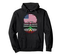 American Grown with Persian Roots Pullover Hoodie