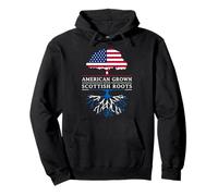 American Grown with Scottish Roots - Scotland Pullover Hoodie