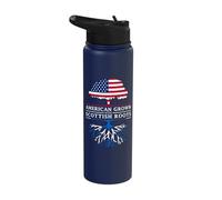 American Grown with Scottish Roots - Scotland Stainless Steel Insulated Water Bottle