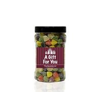AMERICAN HARD GUMS 1.3kg Sweet Jar - A Personalised Gift Jar filled with your favourite Retro Sweets! - A Gift For You