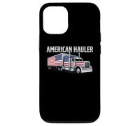 American Hauler Patriotic Truck Driver Industrial Transport Case for iPhone 12/12 Pro