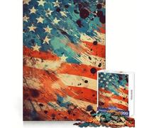 American History Jigsaw Puzzles 1000 Piece for Teenagers Mind Challenge Relaxed Leisure Seamless Fit Fine Xmas Gift (50x75cm)