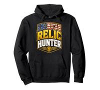 American History Metal Detectorist Relic Metal Detector Pullover Hoodie