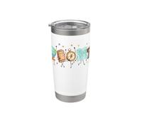 American History Teacher Doodles Historian Curator Museum Stainless Steel Insulated Tumbler