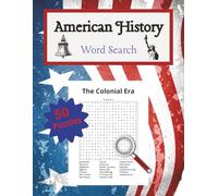 American History Word Search: Word Search Puzzle Book | 8.5x11" | 50 Puzzles | Explore America's History | All Ages