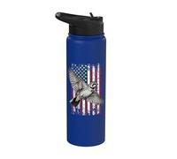 American Horned Lark US Horned Lark Stainless Steel Insulated Water Bottle