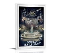 American Horror Story Cast Multi Signed Poster Decorative Painting Canvas Wall Art Living Room Poster Bedroom Painting Wall Art Picture Print Modern Family Room Decor 20 x 30 Inches (50 x 75 cm)