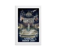 American Horror Story Cast Multi Signed Poster Decorative Painting Canvas Wall Art Living Room Poster Bedroom Painting Wall Art Picture Print Modern Family Room Decor 16 x 24 Inches (40 x 60 cm)