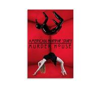 American Horror Story Murder HousePainting Art Poster Canvas Art Wall Decoration Home Bedroom Aesthetics Painter Living Deco Strong Wall Painting Room DecoratedUnframe-style24x36inch(60x90cm)