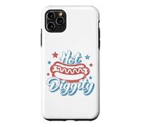American Hot Diggity Hotdog BBQ 4th of July USA Hot Dog Case for iPhone 11 Pro Max
