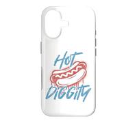American Hot Diggity Hotdog BBQ 4th of July USA Hot Dog Case for iPhone 17