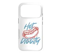 American Hot Diggity Hotdog BBQ 4th of July USA Hot Dog Case for iPhone 17 Pro