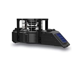 American Hunter Sunslinger Digital Weather Resistant Hunting Deer Game Feeder Kit with Integrated Solar Panel (6v Spring Top Battery Sold Separately) |Metal Spin Plate | Easy Setup