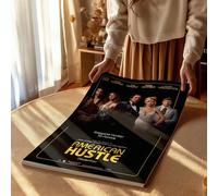 American Hustle (2013) Classic-Cult Movie Poster Print Wall Art Image Home Decor Artworks Different Sizes