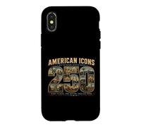 American Icons 1776-2026 Many Places One Nation Case for iPhone X/XS