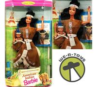 American Indian Barbie Doll American Stories Collection 1995 Mattel 14715