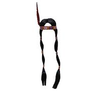 American Indian Woman Wig With Feather Headband Fancy Dress Theme Parties Halloween Accessory