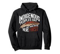 American Indigenous Native American Indian Red Indian Blood Pullover Hoodie