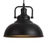 American Industrial Style Iron Art Chandelier, Light Source Ceiling Pendant Lamp, Flush Mount Single Head Hanging Light, Hotel Living Room Bedroom Decorat Light Fixtures