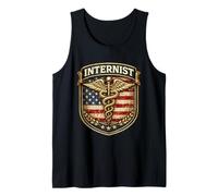American Internist Medical Doctor Internal General Medicine Tank Top