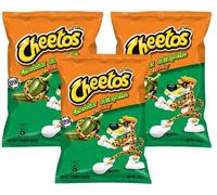 American Jalapeno Cheddar Crunchy - Pack of 3 - American US IMPORT - PARTY SNACK - 3 x 8oz Big Pack - Cheapest - By Blissify