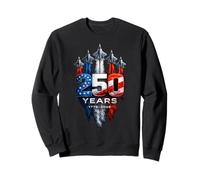 American Jets 250th Anniversary Patriotic Mens Sweatshirt