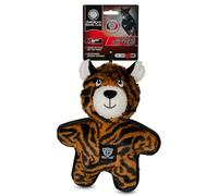 American Kennel Club Muscle Tough Tiger Plush Dog Toy with Squeaker for Moderate Chewers, Durable Soft Dog Toy for Tugging & Play, Tough on Play Not on Teeth