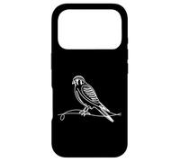 American Kestrel Bird Line Art Wildlife Illustration Case for iPhone 17 Pro