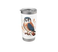 American Kestrel Falcon Stainless Steel Insulated Tumbler