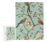 American Kestrel Pattern Jigsaw Puzzles for Adults 500 PCS Wooden Puzzles Unique Puzzle Gifts