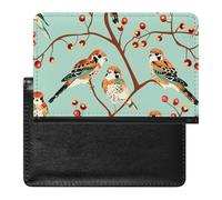 American Kestrel Pattern Passport Wallet Cute Passport Case with Card Slot Travel Passport Holder Cover