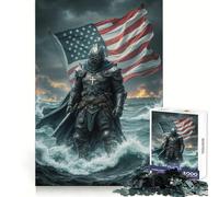 American Knight 1000 Piece Jigsaws for Adults Puzzle Focus Training Stress Free Fun Tight Join Creative Gift (50x75cm)