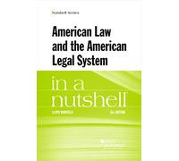 American Law and the American Legal System in a Nutshell (Nutshell Series)
