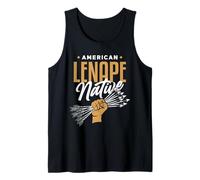 AMERICAN LENAPE NATIVE - Fist of Arrows - Indian Culture Tank Top