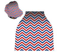 American Line Stretchy Baby Car Seat Cover,Canopy Nursing Covers,Soft Breathable Windproof Scarf Changepad for Winter Infant Breastfeeding Boys