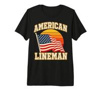 American Lineman Premium T-Shirt