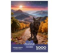 American Lynx 1000-Piece Jigsaw Puzzle for Adults Challenging Puzzle Games Fun, Challenging & Brainteasing Games for Adults And Kids Age 12 Years Up Decoration Puzzle 38x26cm/1000pcs