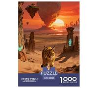 American Lynx 1000-Piece Jigsaw Puzzle For Adults Challenging Puzzles Fun, Challenging & Brainteasing Games for Adults And Kids Age 12 Years Up Home Decoration Puzzle 38x26cm/1000pcs