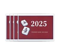 American Mahjong Cards 2025 | Large Print Guide,Bright Colored American Mahjong Card | for Beginner Players Women Men Game Night Travel Home Party Holiday Family Gatherings