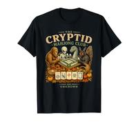 American Mahjong Cryptid Club Autumn Game Night T-Shirt