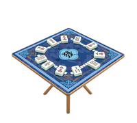 American Mahjong Mat 80cm, Anti-Slip Printed Rule Pad For Card Games